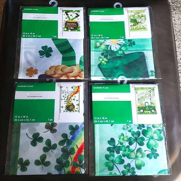 St. Patrick's Day Garden Flags Size 12" x 18" - Picture 1 of 12